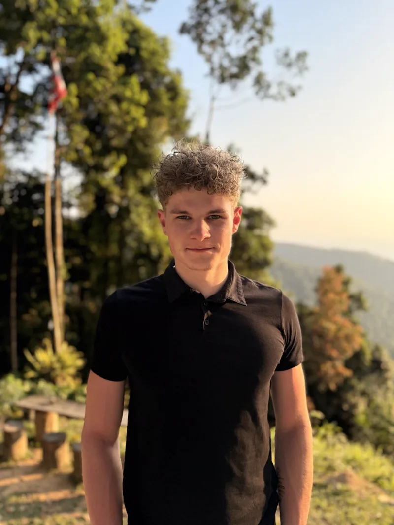 Mike in den Bergen