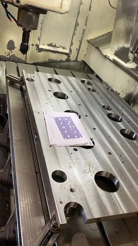 CNC-Fräsmaschine aus Mikes Zeit als Zerspanungsmechaniker