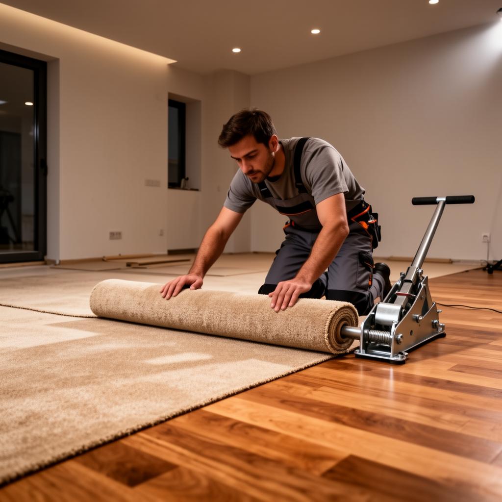 Teppichboden professionell verlegen