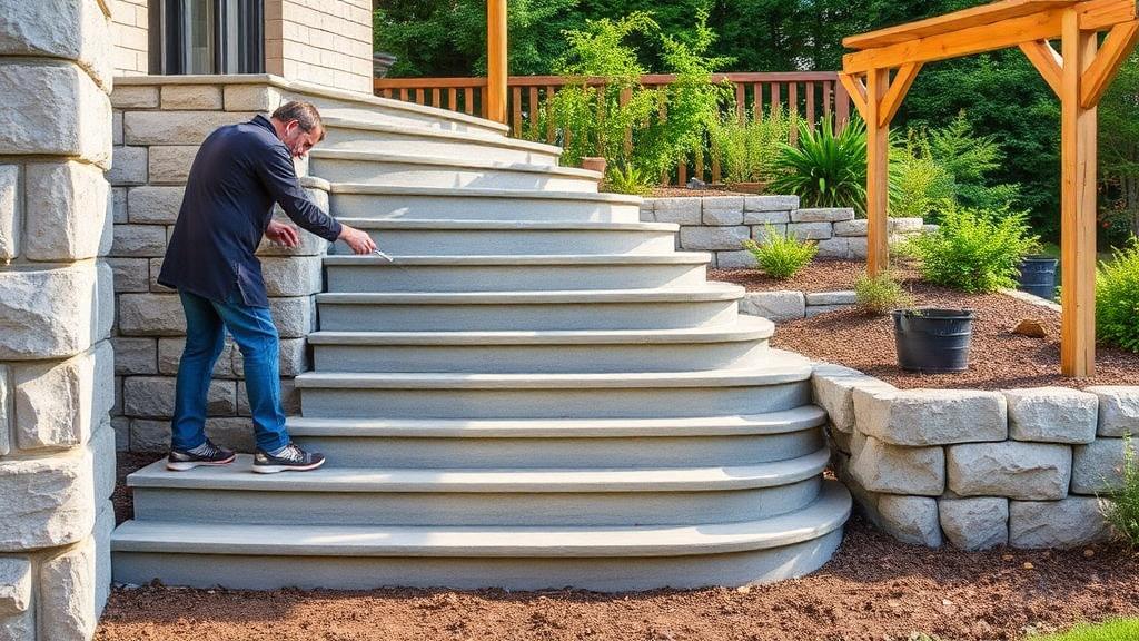 Treppe bauen